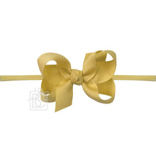 Load image into Gallery viewer, 1/4" Nylon Pantyhose Headbands with Signature Grosgrain Bow
