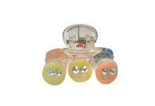 Load image into Gallery viewer, Crystallized Neon Smile Claw Clip

