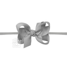 Load image into Gallery viewer, 1/4" Nylon Pantyhose Headbands with Signature Grosgrain Bow

