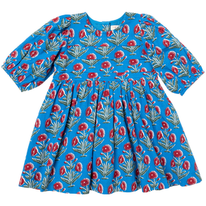 Evelyn Dress - Blue Dandelion