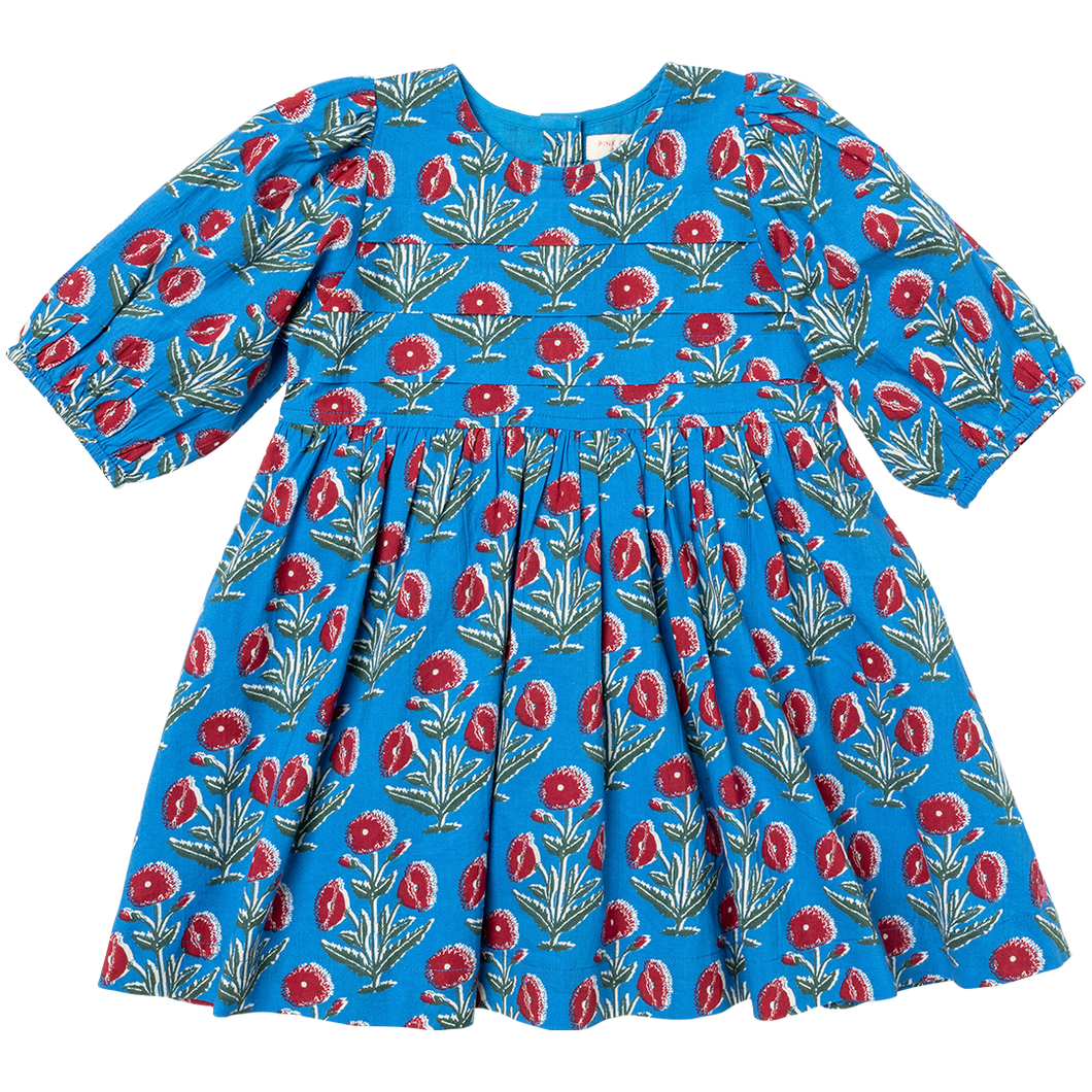 Evelyn Dress - Blue Dandelion