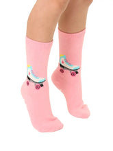 Load image into Gallery viewer, Living Royal 3D Crew Socks - Roller Skate

