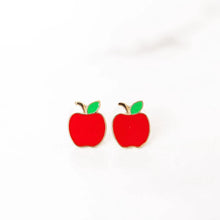 Load image into Gallery viewer, Apple Studs
