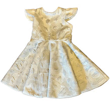 Load image into Gallery viewer, Gold Circles A-Line Dress
