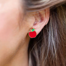 Load image into Gallery viewer, Apple Studs
