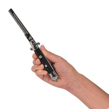 Load image into Gallery viewer, 9&quot; Stainless Steel Switchblade Comb
