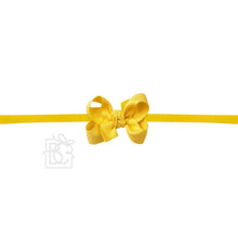 Load image into Gallery viewer, 1/4" Nylon Pantyhose Headbands with Signature Grosgrain Bow
