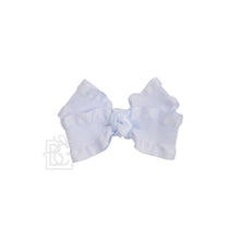 Load image into Gallery viewer, Double Ruffle Bow on Clip
