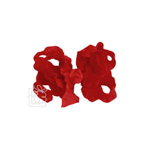 Load image into Gallery viewer, Double Ruffle Bow on Clip
