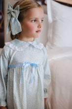 Load image into Gallery viewer, Winter Bloom Blue Nightgown
