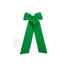 Load image into Gallery viewer, Flat Bow With Streamers On Alligator Clip
