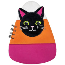 Load image into Gallery viewer, Candy Corn Cat Journal
