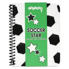 Load image into Gallery viewer, Soccer Star Silicone Journal
