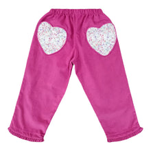 Load image into Gallery viewer, Ruffle Pull On Corduroy Pant - Aster Floral
