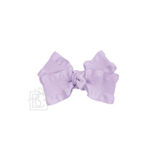 Load image into Gallery viewer, Double Ruffle Bow on Clip
