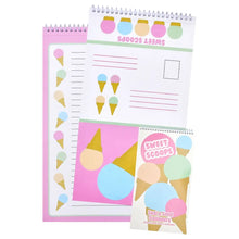 Load image into Gallery viewer, Sweet Scoops Seal &amp; Send Stationery

