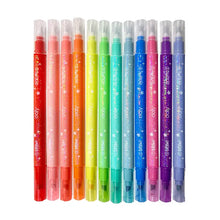 Load image into Gallery viewer, Switch-Eroo! Sparkle Glittery Color Changing Markers
