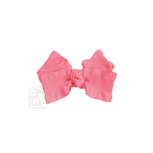 Load image into Gallery viewer, Double Ruffle Bow on Clip
