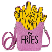 Load image into Gallery viewer, I Heart Fries Crossbody Bag
