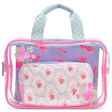 Load image into Gallery viewer, Ditsy Floral Cosmetic Bag Trio

