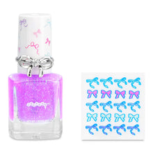 Load image into Gallery viewer, Fancy Bows Nail Polish &amp; Ring Set
