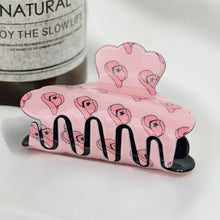 Load image into Gallery viewer, Cowboy Hat Boots Print Hair Claw Clip
