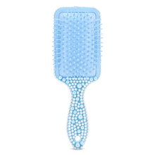 Load image into Gallery viewer, Blue Pearl Hair Brush
