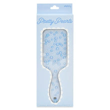 Load image into Gallery viewer, Blue Pearl Hair Brush
