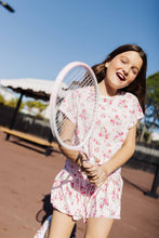 Load image into Gallery viewer, The Ellie Athletic Tween Skort - Pink Floral Pleated
