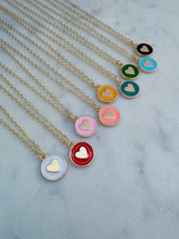 Load image into Gallery viewer, Colorful Heart Necklace
