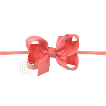Load image into Gallery viewer, 1/4" Nylon Pantyhose Headbands with Signature Grosgrain Bow
