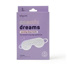 Load image into Gallery viewer, Cosmic Dreams Warming Sleep Masks - 3 Pack
