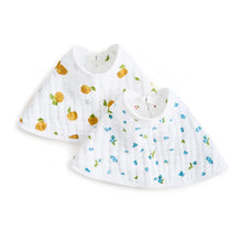 Load image into Gallery viewer, Organic Burpy Bibs 2 Pack - Fresh Fruit
