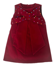 Load image into Gallery viewer, Scarlet Velvet Gem Dress
