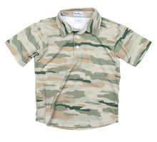 Load image into Gallery viewer, Classic Camo Short Sleeve Polo Shirt
