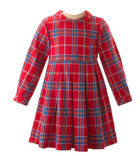 Load image into Gallery viewer, Tartan Pleated Dress

