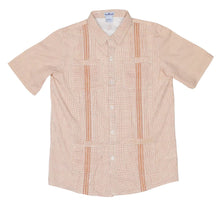 Load image into Gallery viewer, Burnt Orange Gameday Guayabera Short Sleeve Shirt
