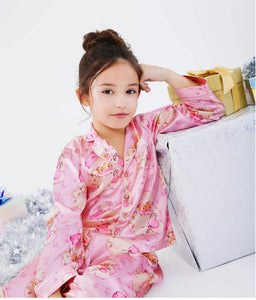 Santa Love Silky Loungewear Set