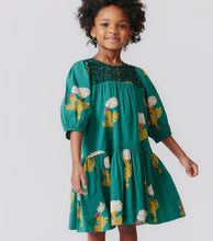 Load image into Gallery viewer, Fiona Dress - Emerald Marigold

