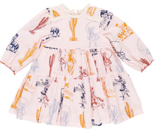 Load image into Gallery viewer, Charlie Dress - Pink Cowgirls

