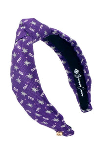 Purple Woven TCU Headband