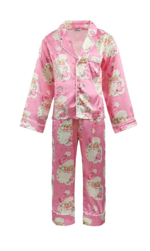 Santa Love Silky Loungewear Set