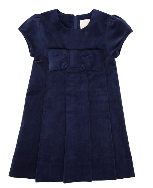 Darcy Dress - Nantucket Navy Corduroy