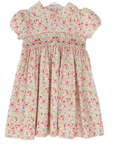 Light Colored Floral Dress