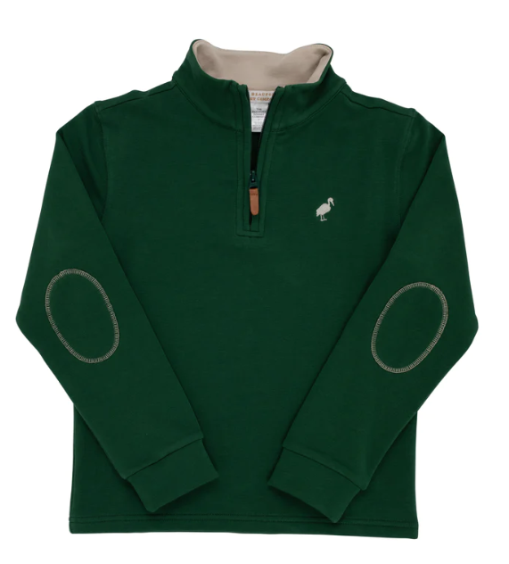 Hayword Half-Zip - Grier Green With Keeneland Khaki