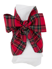 Load image into Gallery viewer, Bow Swaddle - Society Prep Plaid
