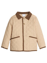 Load image into Gallery viewer, Khaki Classic Quilted Jacket
