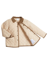 Load image into Gallery viewer, Khaki Classic Quilted Jacket
