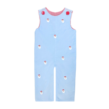 Load image into Gallery viewer, Blue Corduroy Ashton Reversible Longall With Santa Face App
