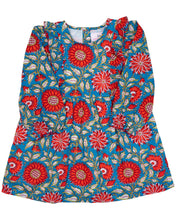 Load image into Gallery viewer, Red Floral Print Dress
